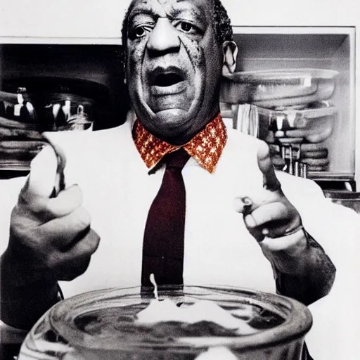 bill cosby drowning in pudding Stable Diffusion OpenArt