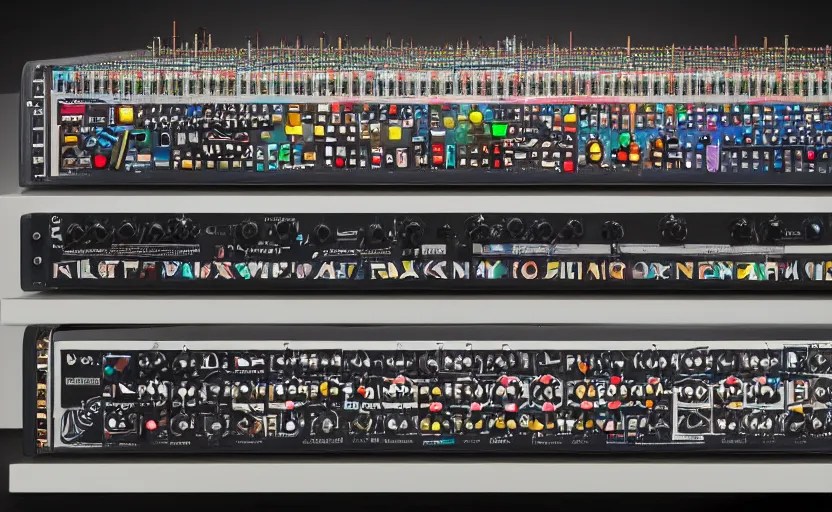 the most epic eurorack modular synthesizer of all time Stable Diffusion