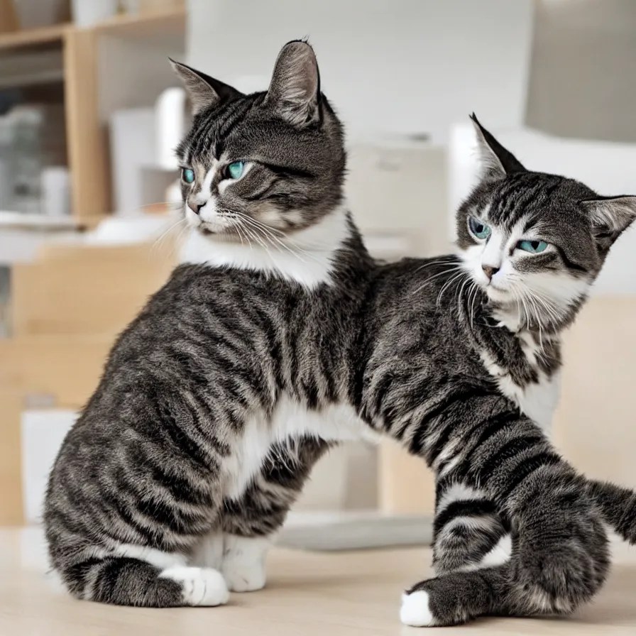 IKEA instructions on how to put together a cat Stable Diffusion OpenArt