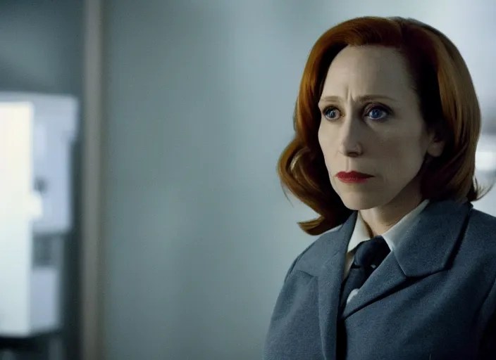 film still of vera farmiga as scully in x files Stable Diffusion