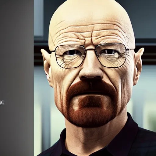 Walter White, Burger king manager, 4k Stable Diffusion OpenArt