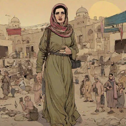 Iraq as a woman OpenArt