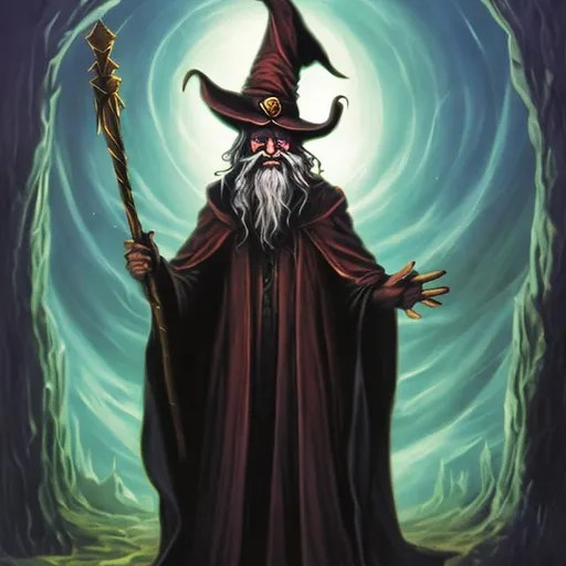 evil wizard OpenArt