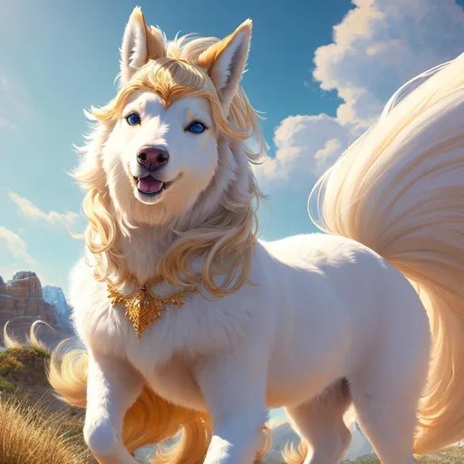 remove hair, remove tail, replace hair with scenery,...