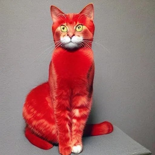 cats red color