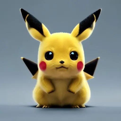cute little pikachu OpenArt