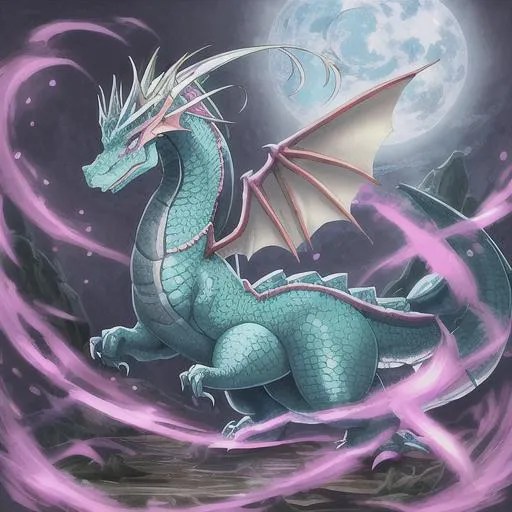 Mystical dragon OpenArt