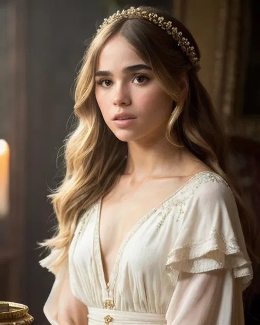 Please paint a picture of a beautiful Imogen Waterho... OpenArt