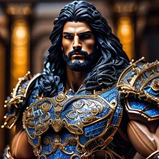 {{ripped, shredded, visible muscles}} Greek statue,... OpenArt