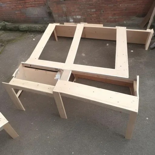 incorrectly built flat pack furniture