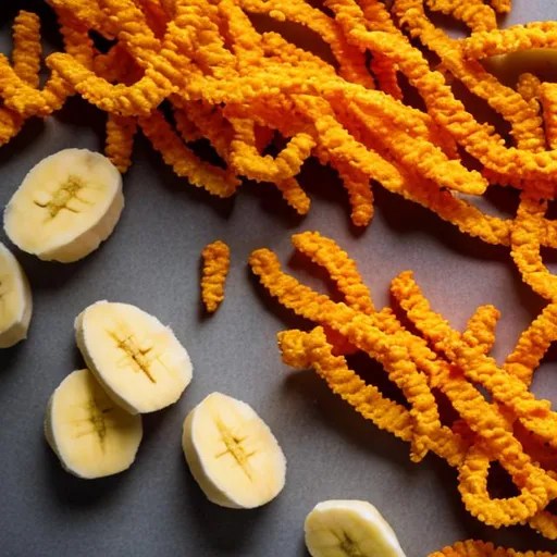 Cheetos made out of banana