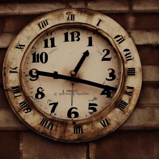 The clock stopped ticking forever ago