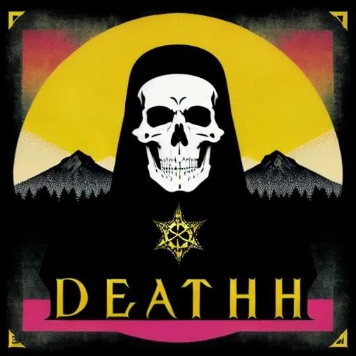 death album cover OpenArt