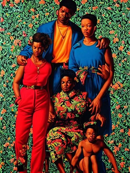 family by kehinde wiley