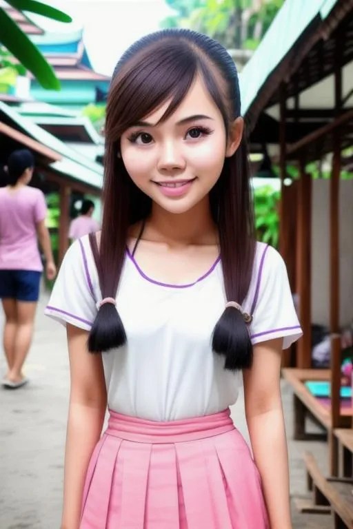 cute thai girl | OpenArt