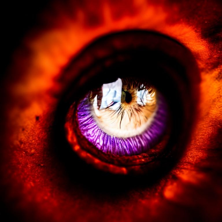 an eye. define iris