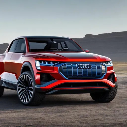 electric Audi pickup truck, with a smaller wheelbase...
