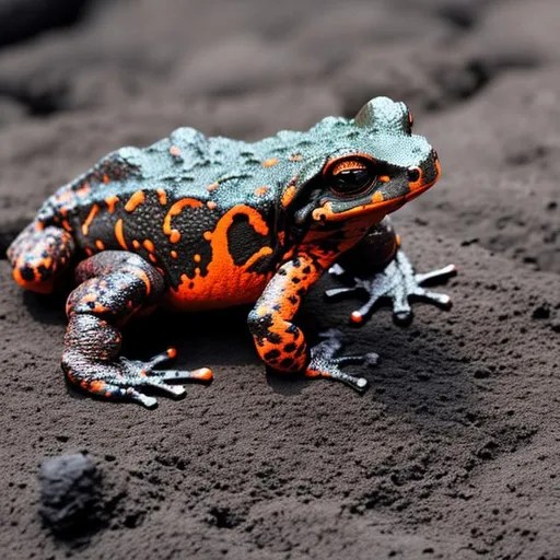 Lava frog