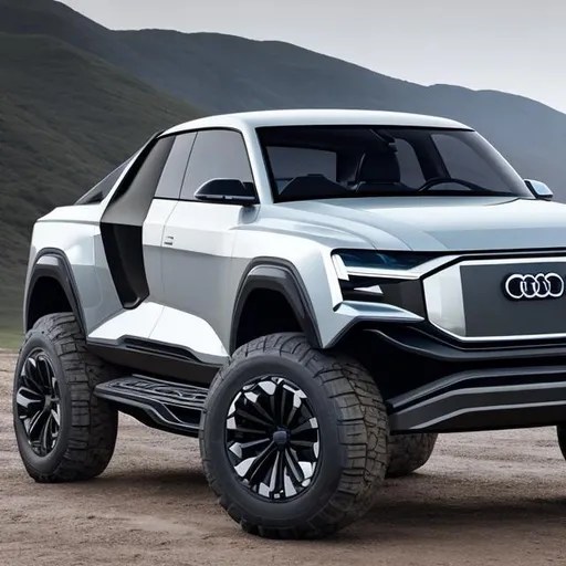 electric Audi pickup truck, with a smaller wheelbase...