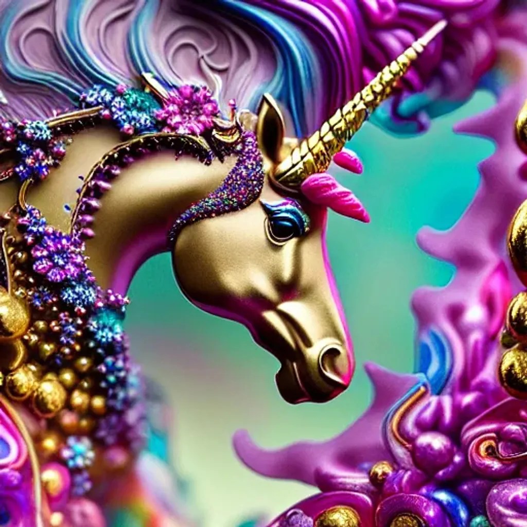 Unicorn flower OpenArt