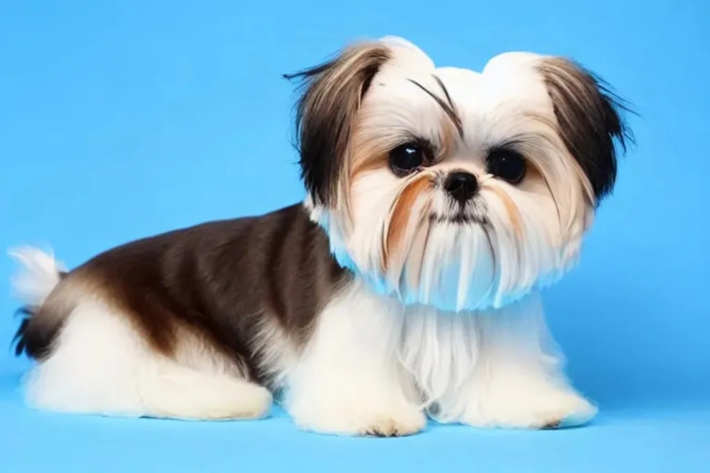 Recreate base image as real shih tzu dog. Maintain p... OpenArt