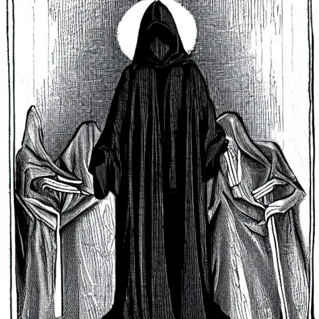 Share more than 67 anime hooded figure best in.cdgdbentre