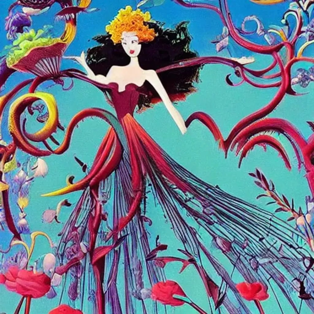 Flower of beauty, Flower of the beast, impressive s... OpenArt