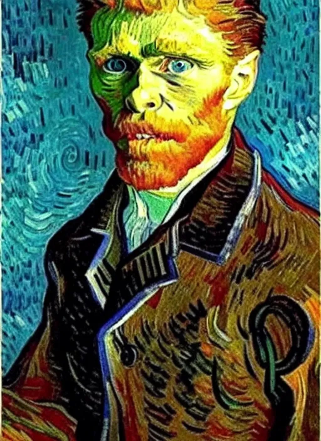 Willem Dafoe by Vincent Van Gogh OpenArt