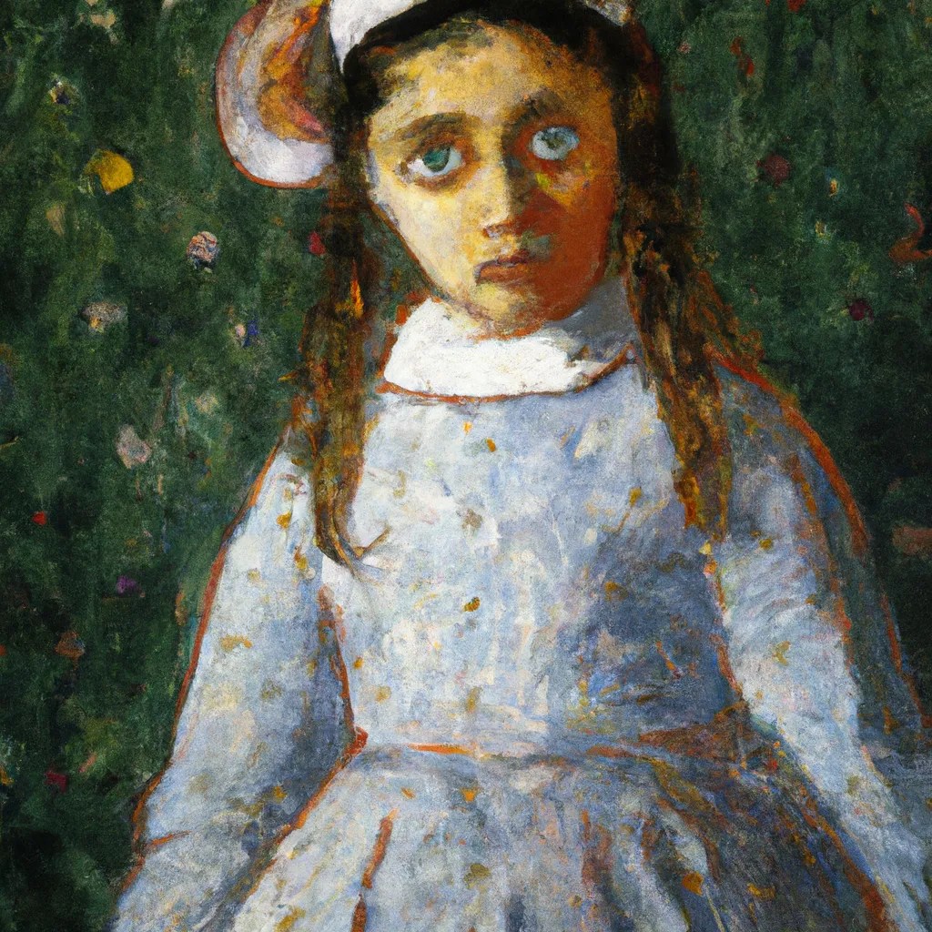 Pie Eyed Girl, 1880, by Claude OpenArt