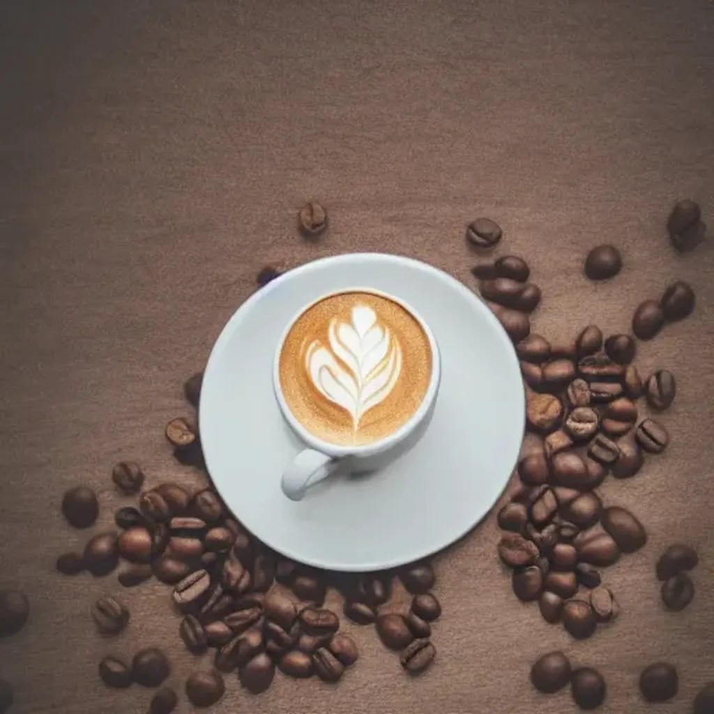 coffee in a cup OpenArt