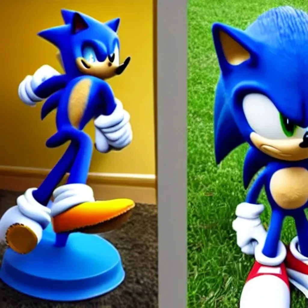 Sonic in real life OpenArt