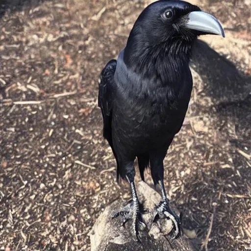 crow with human features OpenArt