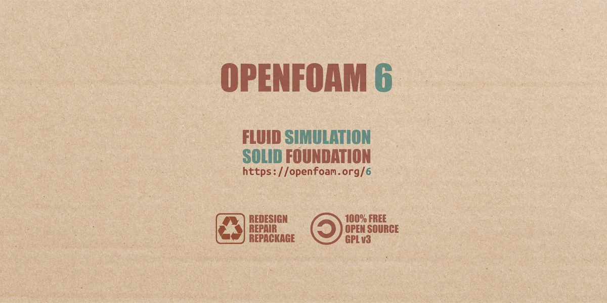 OpenFOAM 6 Released OpenFOAM Foundation OpenFOAM