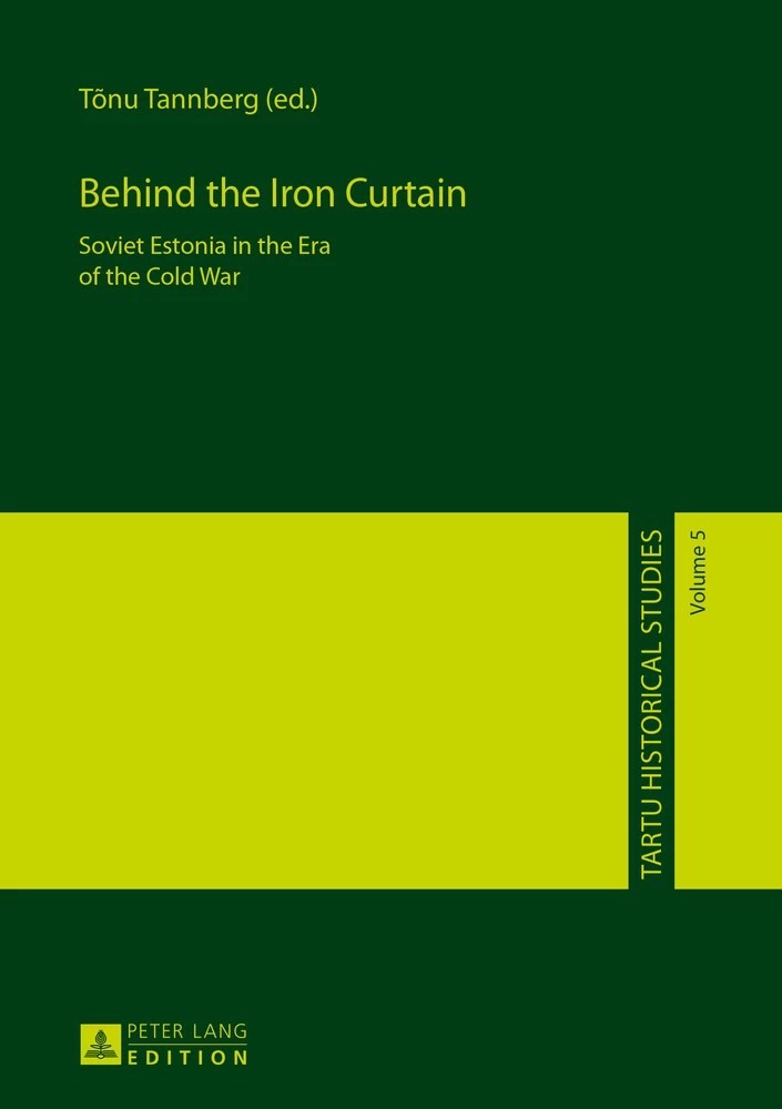 Behind the Iron Curtain Peter Lang Verlag