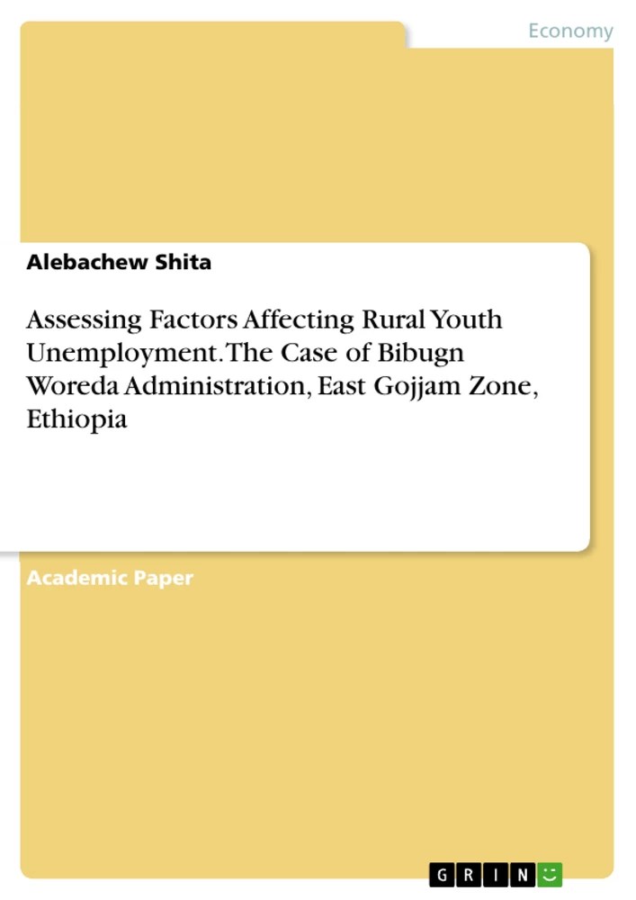 Assessing Factors Affecting Rural Youth Unemployment. The Case of