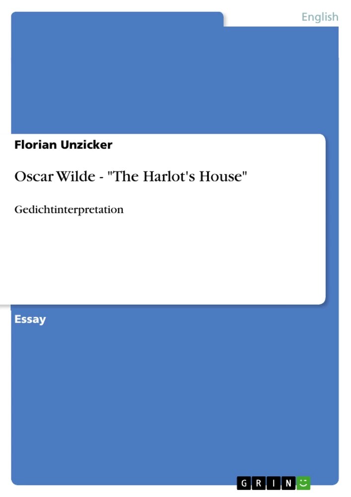 Oscar Wilde "The Harlot's House" GRIN