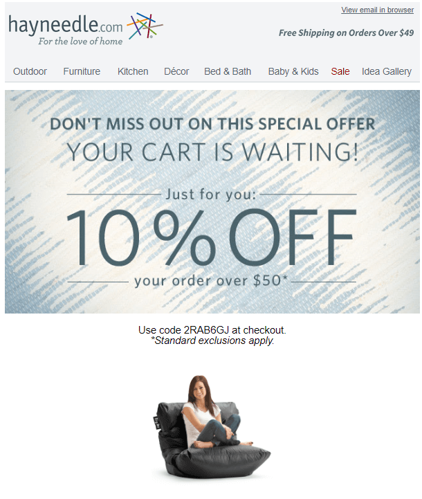 14 Abandoned Cart Email Examples PROVEN to Boost Sales