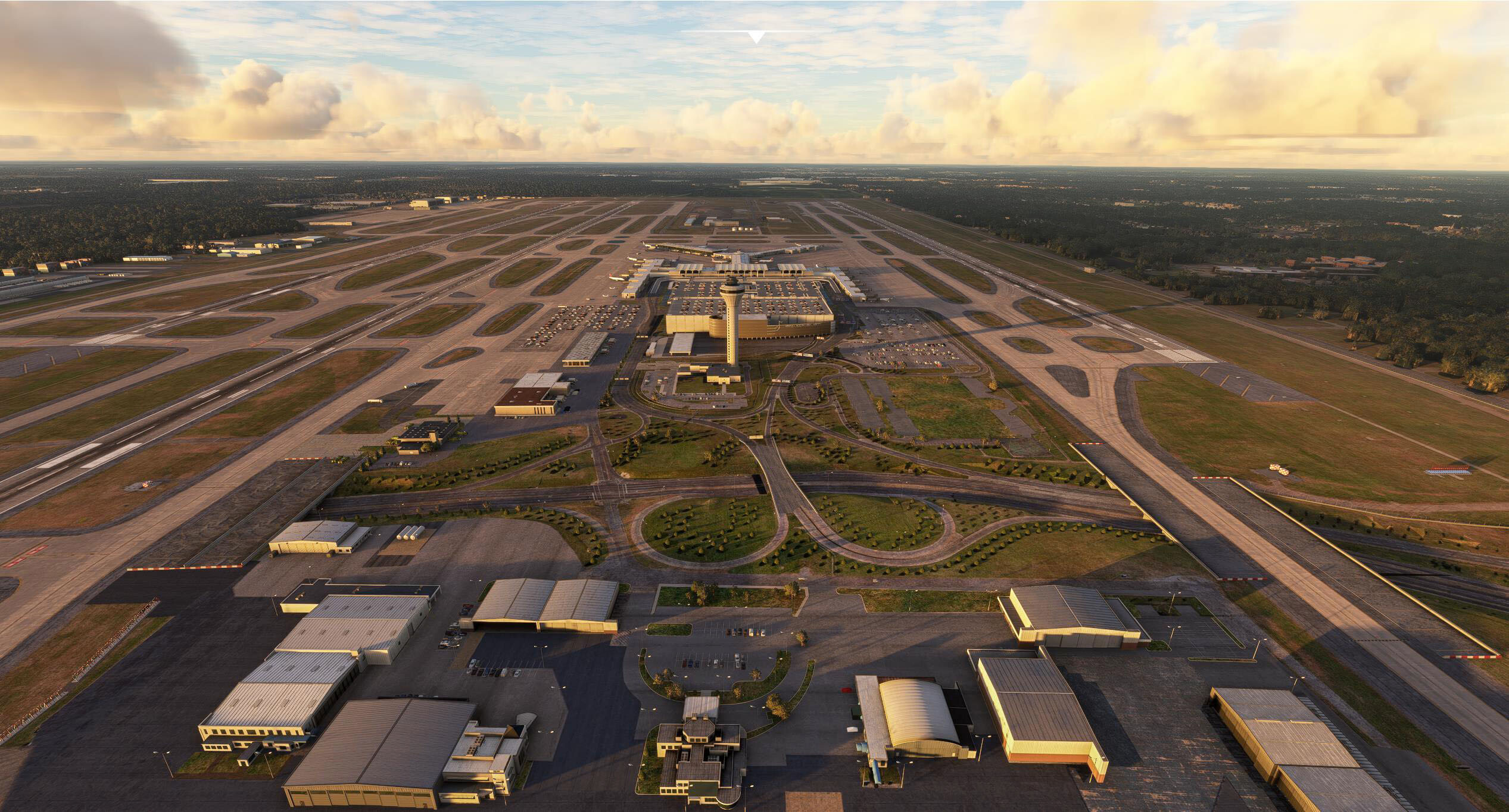 KMEM Memphis International Airport Microsoft Flight Simulator Orbx