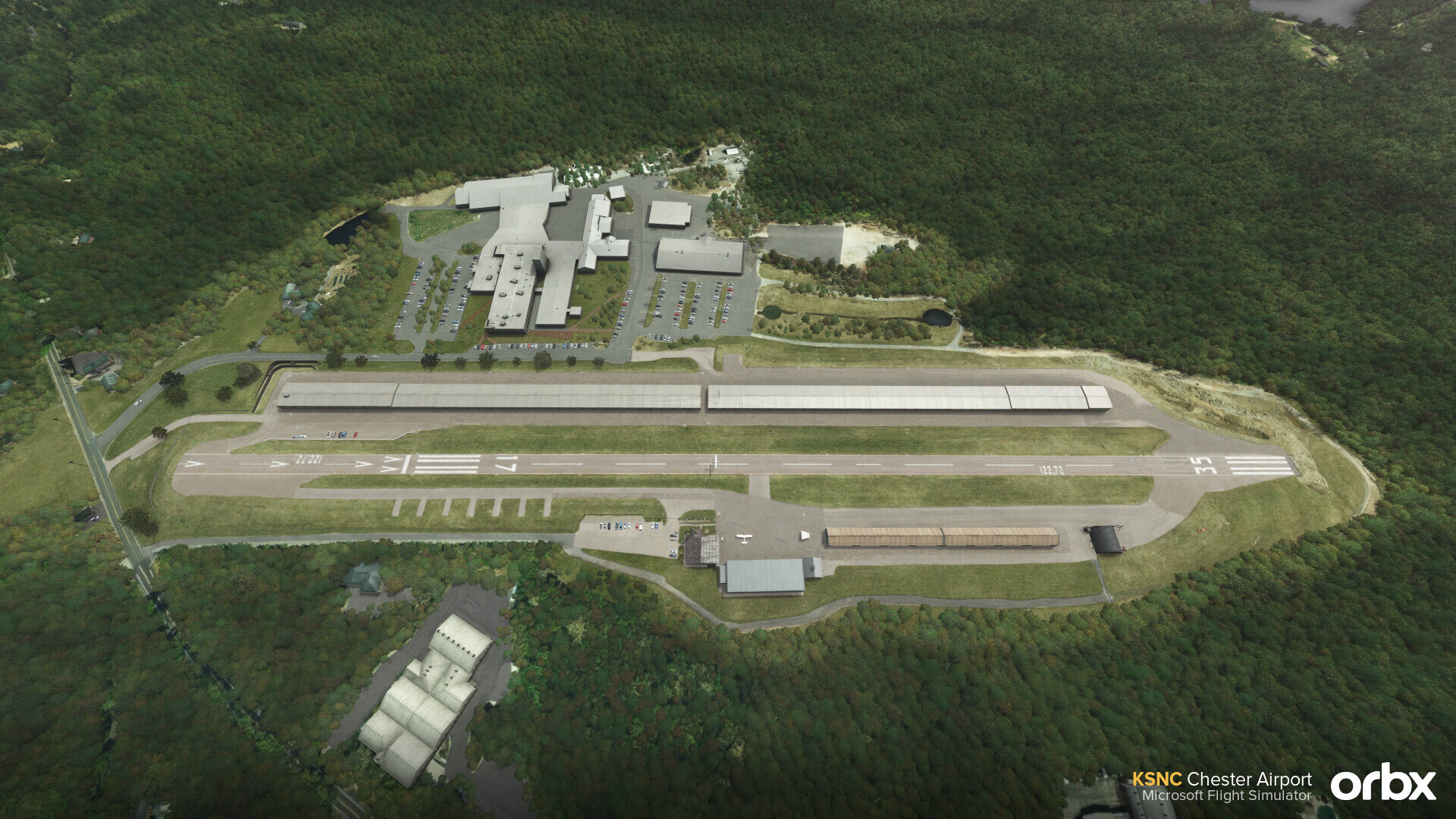 KSNC Chester Airport Microsoft Flight Simulator Orbx