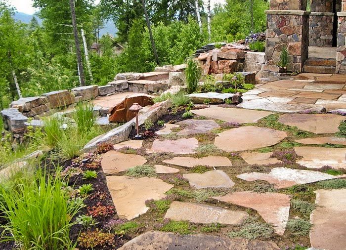 14 Amazing Flagstone Patio Design ideas Organize With Sandy