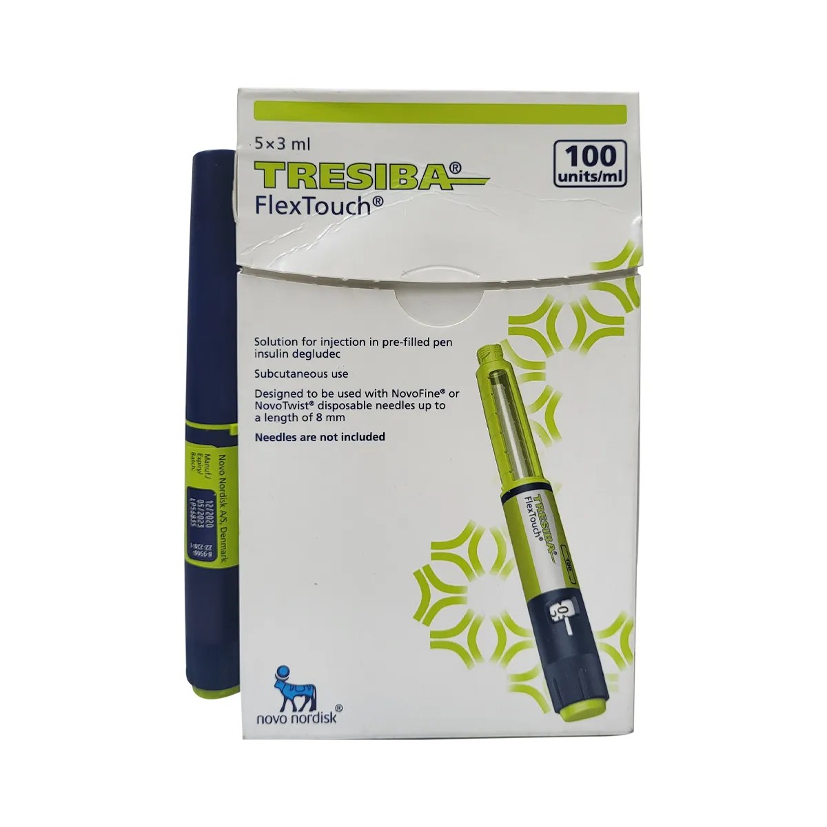 TRESIBA FLEX TOUCH 100 IU Novo Nordisk Pharma Ltd Order Online