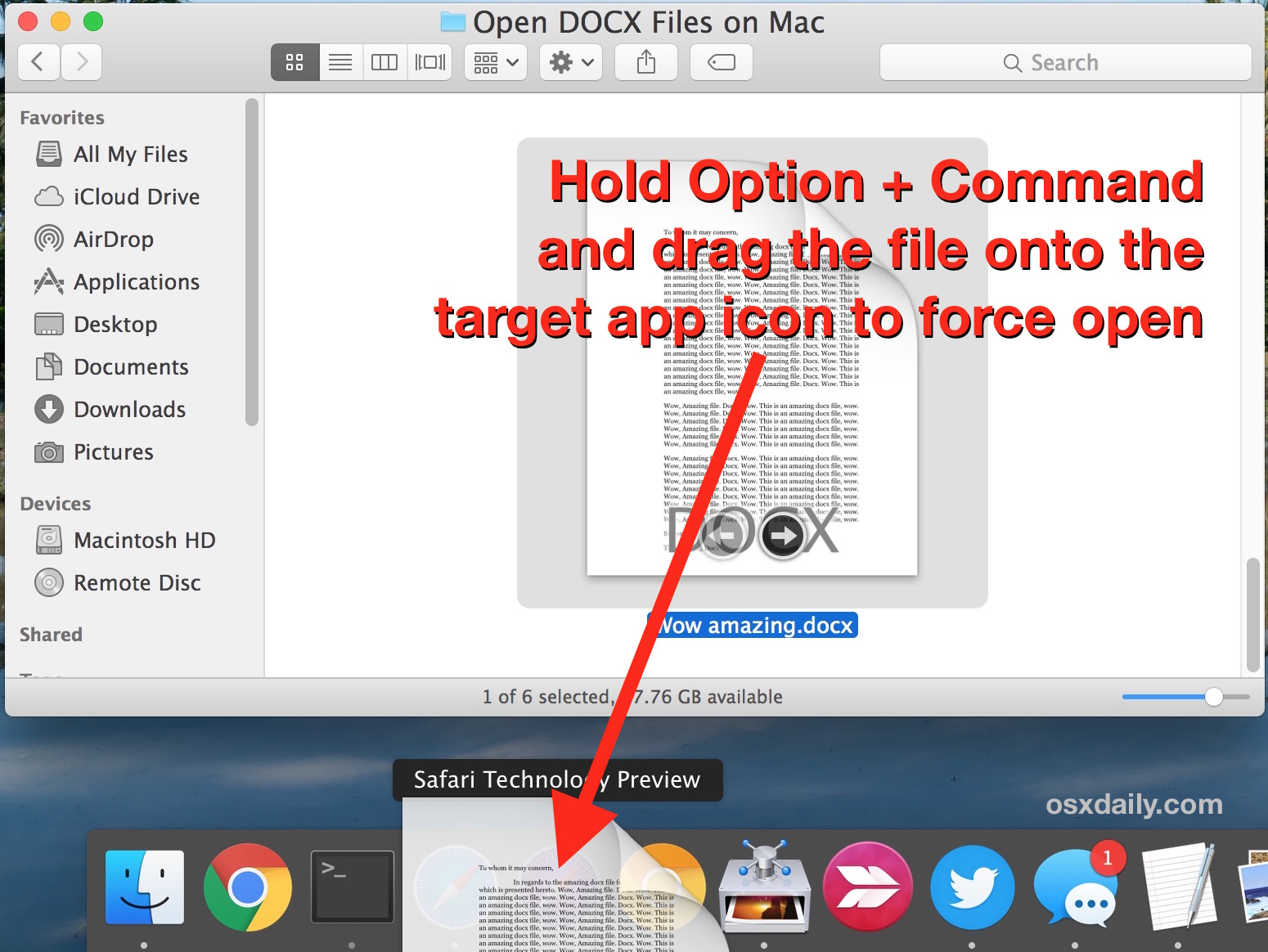 Ask OS X Daily How Do I Force Open a File on Mac?