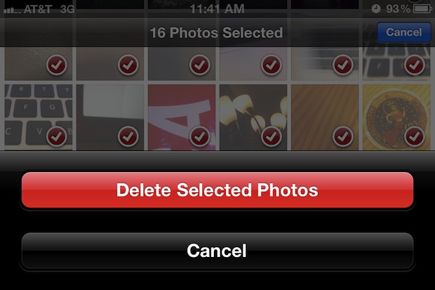 Delete All Photos from iPhone At Once