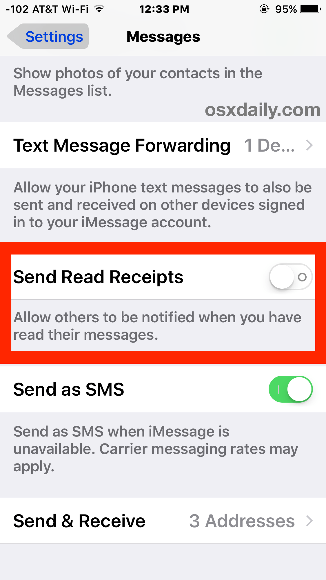 How to Turn Off Read Receipts in iMessage for iPhone & iPad