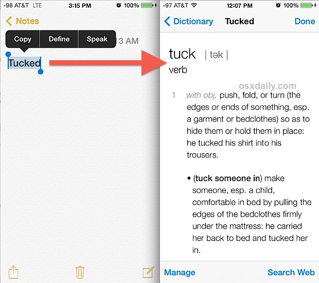 Improve the iOS Define Function by Adding a New Dictionary