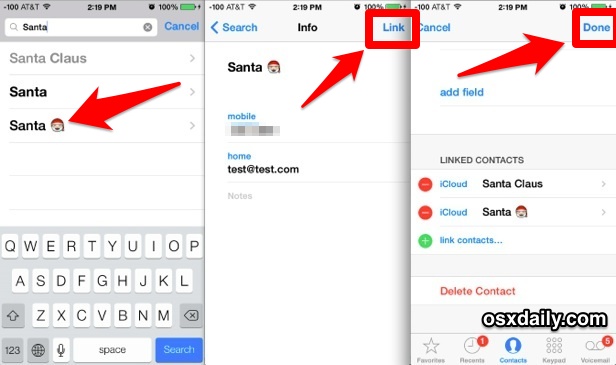 How to Merge Contacts on iPhone from iOS