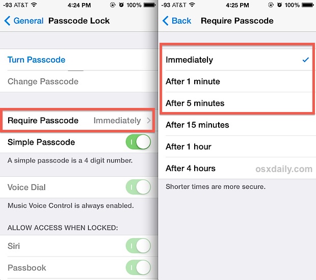 How to Enable a Passcode for iPhone / iPad