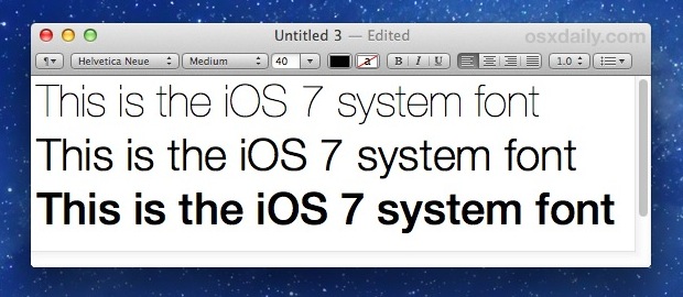 Make Modern Designs with the iOS System Font, Helvetica Neue Make Modern Designs with the iOS System Font, Helvetica Neue