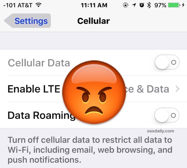 Cellular Data Not Working in iOS 9 on iPhone or iPad? 6 Troubleshooting