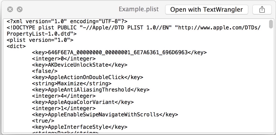 How to Convert plist Files to XML or Binary in Mac OS X